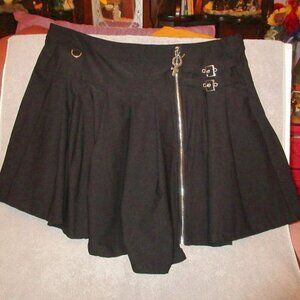 Killstar Killed It Alchemy Mercury Pull Skirt Size 4X Pleated Gothic Punk Witchy